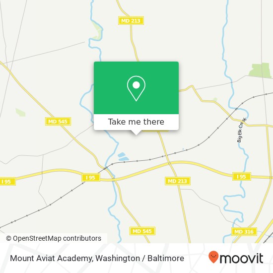 Mount Aviat Academy map