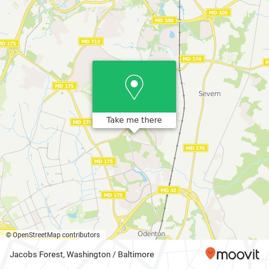 Mapa de Jacobs Forest