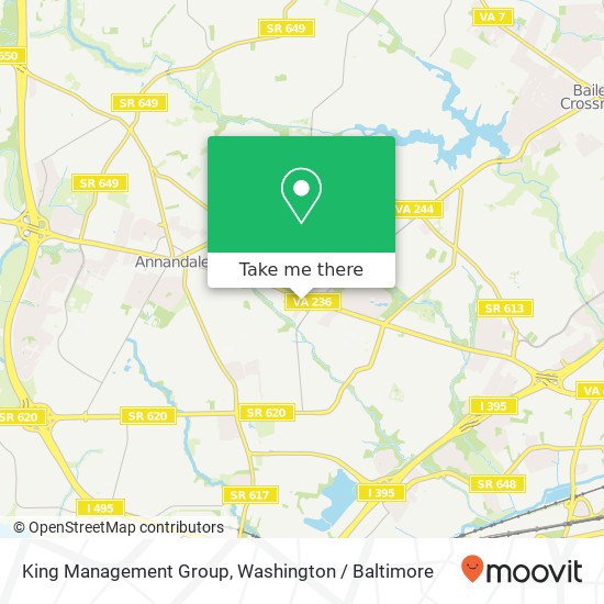 King Management Group map