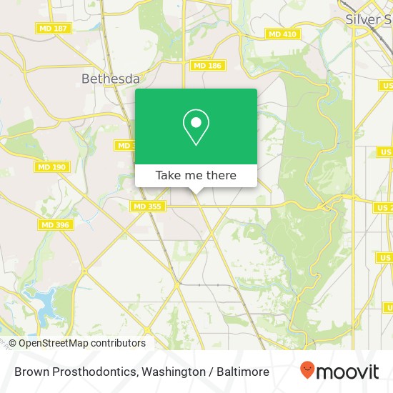 Brown Prosthodontics map