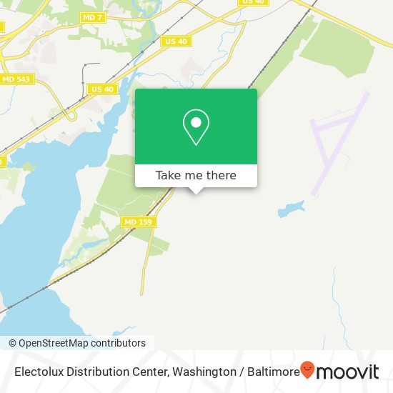 Electolux Distribution Center map