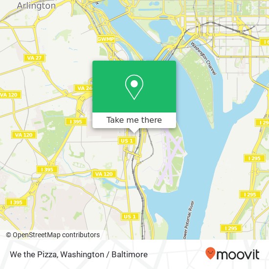 Mapa de We the Pizza