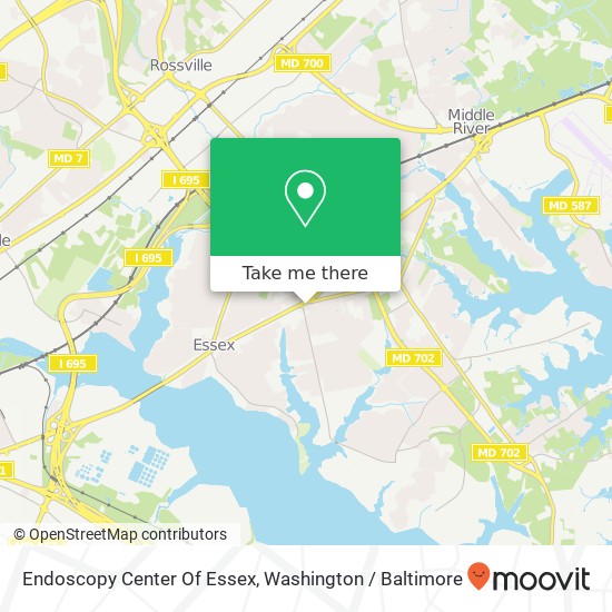 Endoscopy Center Of Essex map