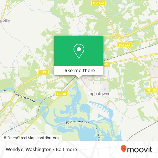 Wendy's map