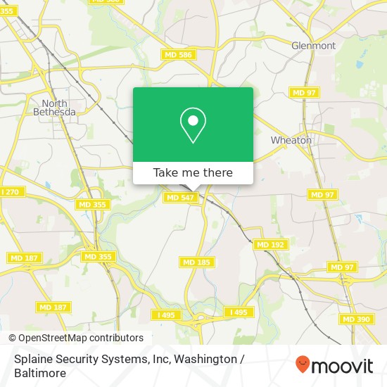 Mapa de Splaine Security Systems, Inc