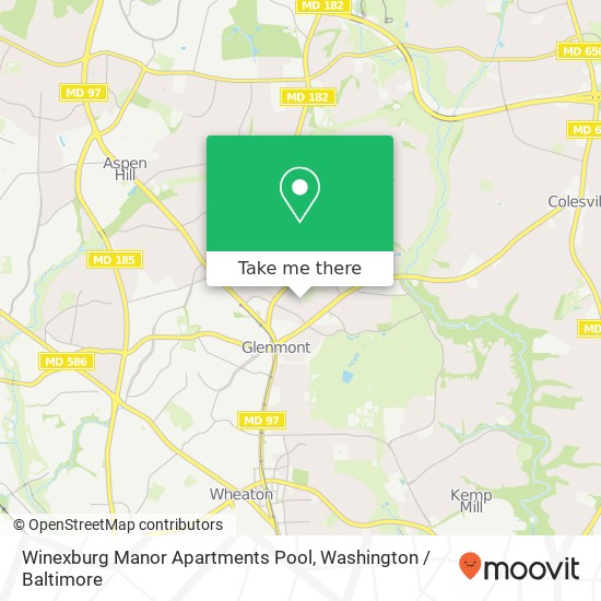 Mapa de Winexburg Manor Apartments Pool