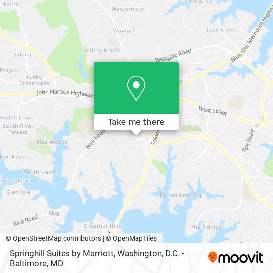 Springhill Suites by Marriott map