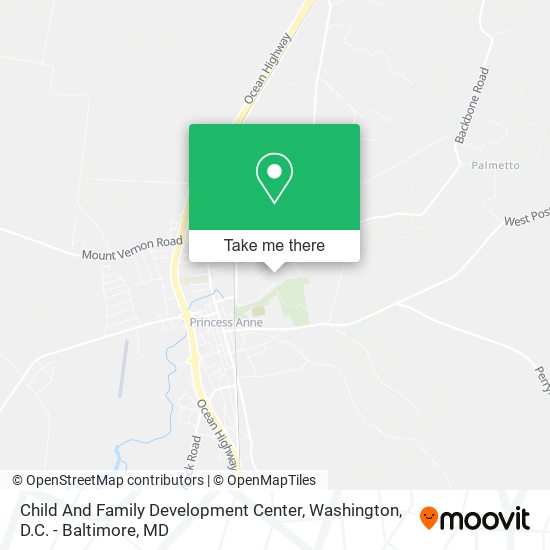 Mapa de Child And Family Development Center