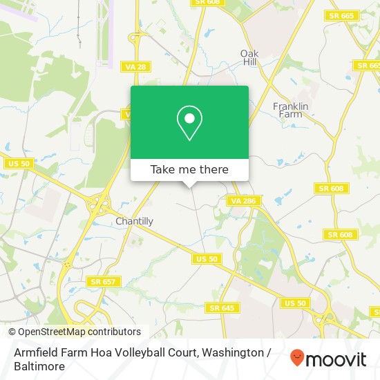 Mapa de Armfield Farm Hoa Volleyball Court