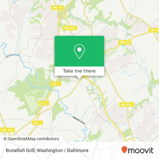 Mapa de Bonefish Grill