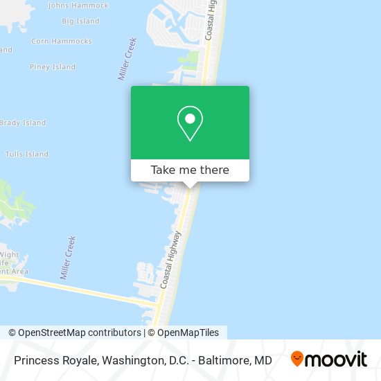 Princess Royale map
