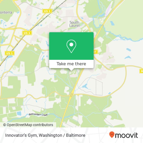 Mapa de Innovator's Gym