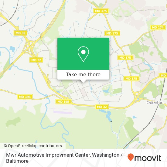Mwr Automotive Improvment Center map
