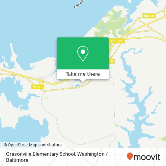 Mapa de Grasonville Elementary School