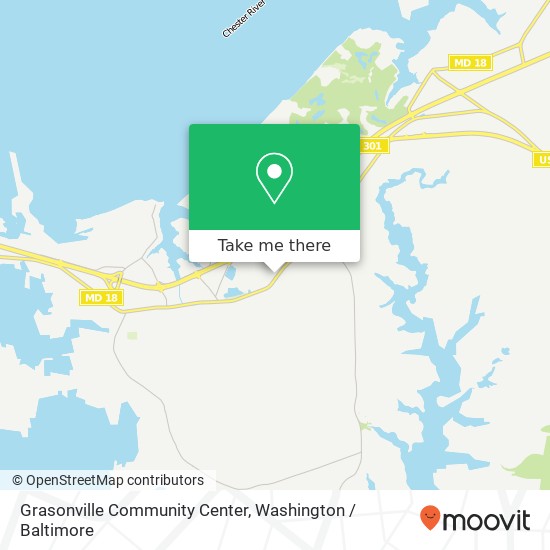 Mapa de Grasonville Community Center