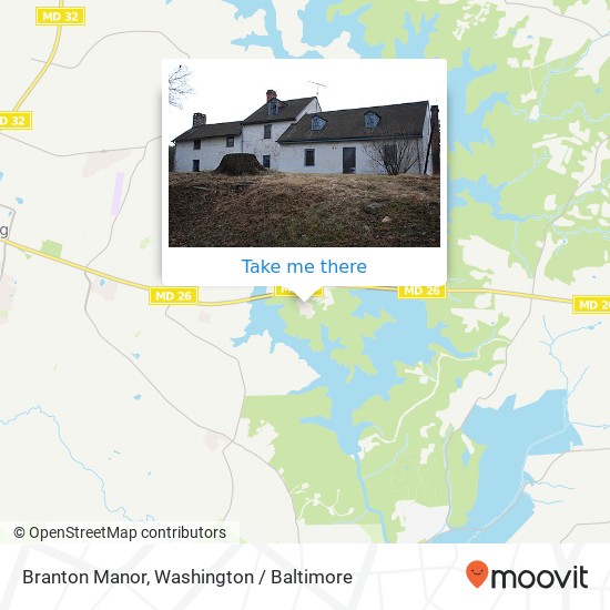 Mapa de Branton Manor