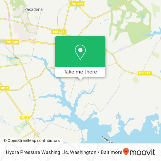 Hydra Pressure Washing Llc map