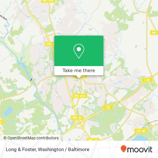 Long & Foster map