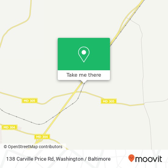 Mapa de 138 Carville Price Rd, Centreville, MD 21617