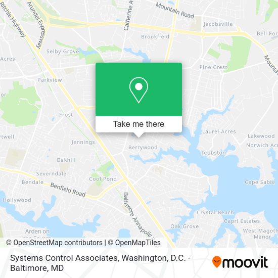Systems Control Associates map