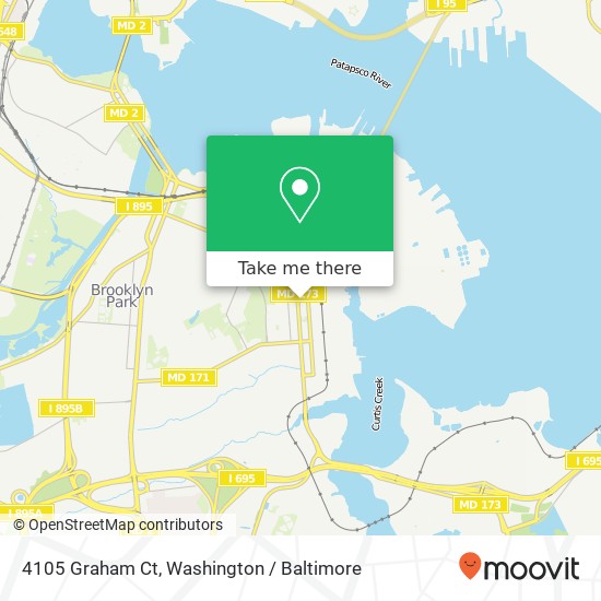 4105 Graham Ct, Curtis Bay, MD 21226 map
