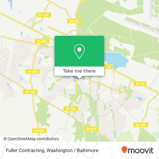 Fuller Contracting, Ashbury Dr map