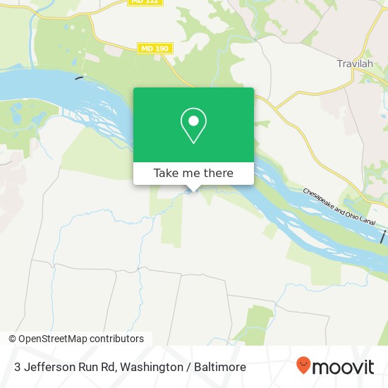 3 Jefferson Run Rd, Great Falls, VA 22066 map
