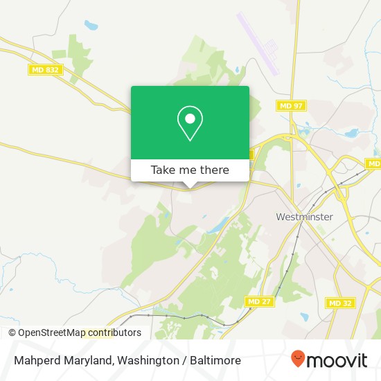 Mahperd Maryland, WTTR Ln map