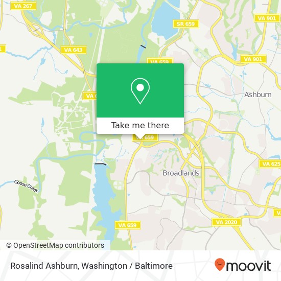 Rosalind Ashburn, Ashburn, VA 20148 map