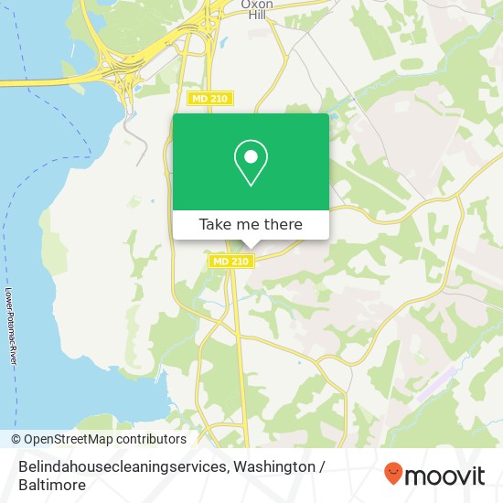 Mapa de Belindahousecleaningservices, Rusland Ct