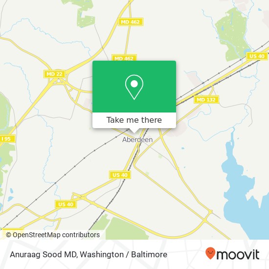 Mapa de Anuraag Sood MD, 19 Walnut Ln