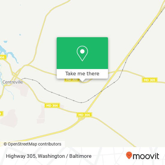 Highway 305, Centreville, MD 21617 map