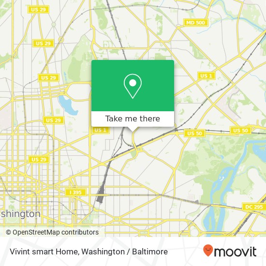 Mapa de Vivint smart Home, Brentwood Rd NE