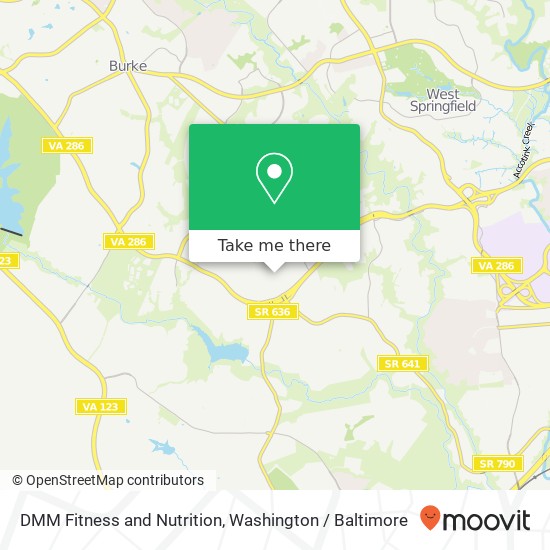 Mapa de DMM Fitness and Nutrition, Seabrook Ln