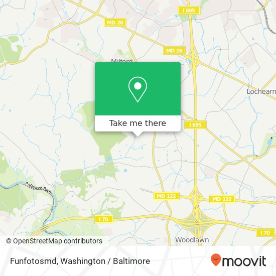 Funfotosmd, Cheshaire Dr map