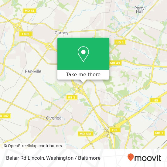 Belair Rd Lincoln, Nottingham, MD 21236 map