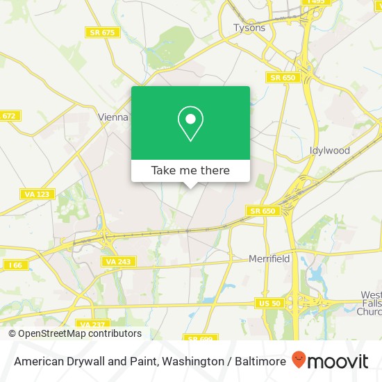 Mapa de American Drywall and Paint, 126 Patrick St SE