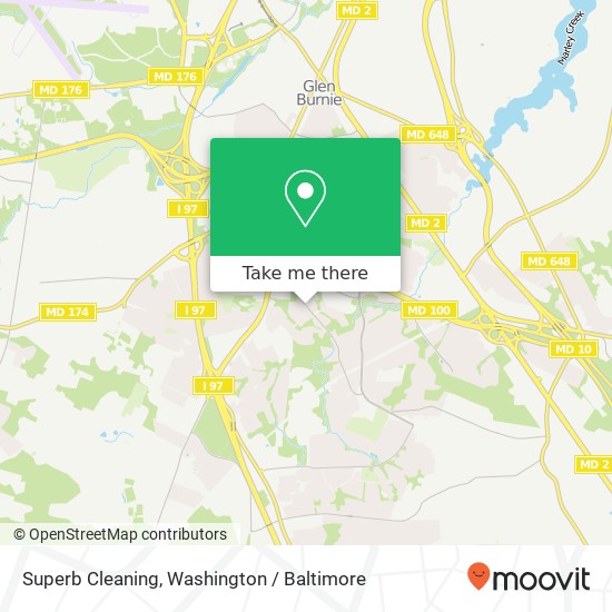 Mapa de Superb Cleaning, Elvaton Rd