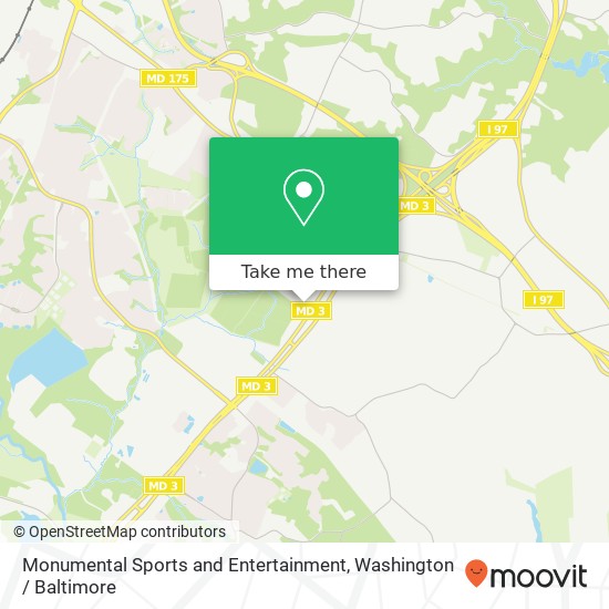 Mapa de Monumental Sports and Entertainment, 740 State Route 3 S