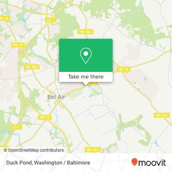 Duck Pond, 715 E Churchville Rd map