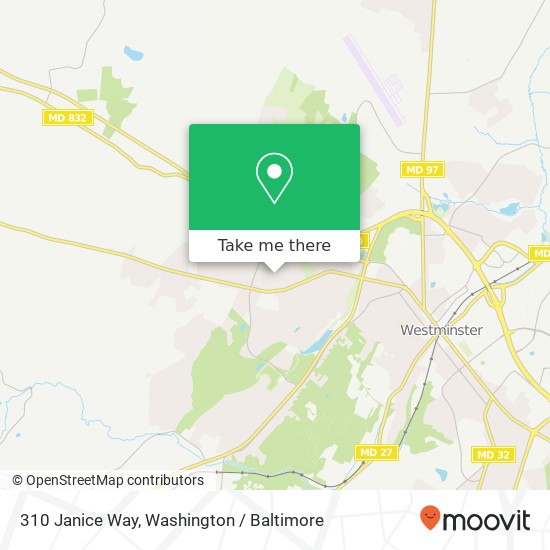 310 Janice Way, Westminster, MD 21158 map