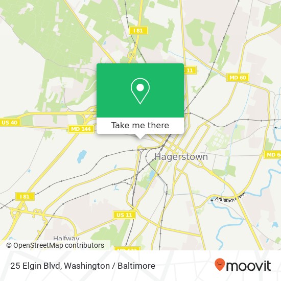25 Elgin Blvd, Hagerstown, MD 21740 map