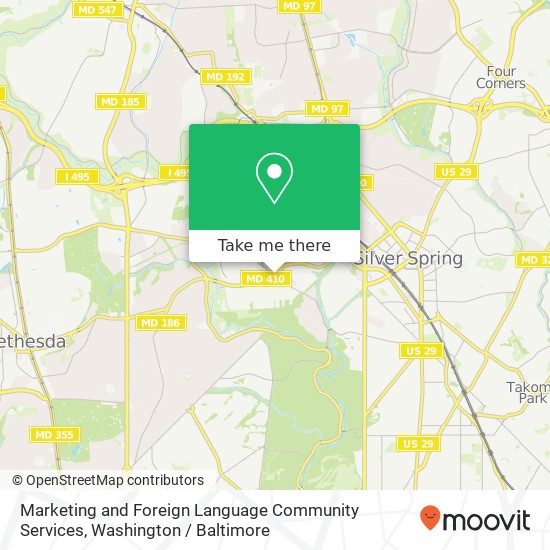Marketing and Foreign Language Community Services, Grubb Rd map