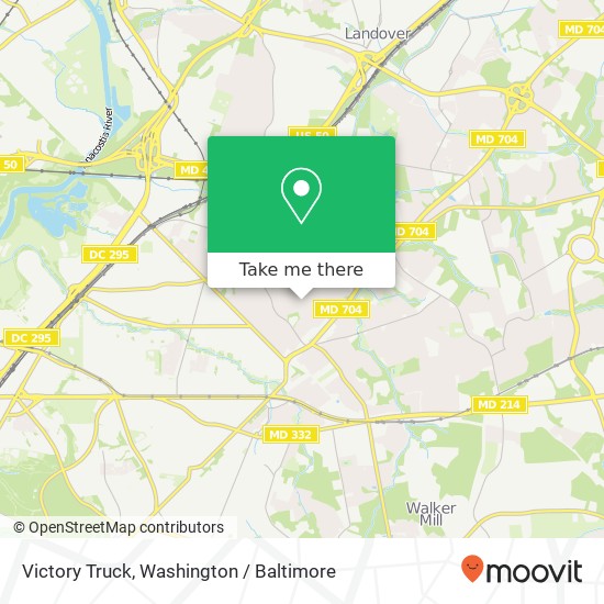 Victory Truck, Cedar Heights Dr map