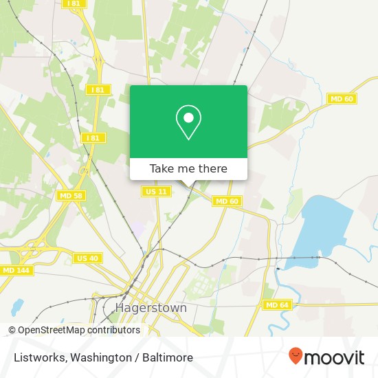 Listworks map