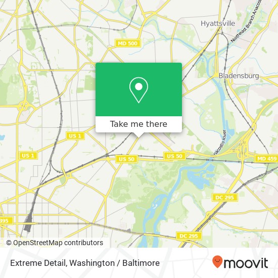 Extreme Detail, 2507 Bladensburg Rd NE map