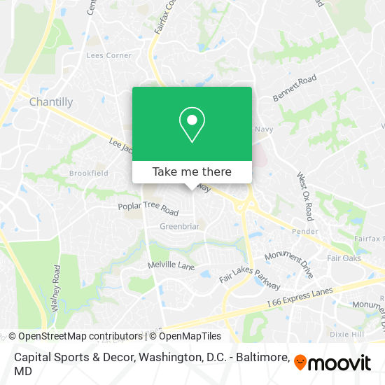 Capital Sports & Decor map