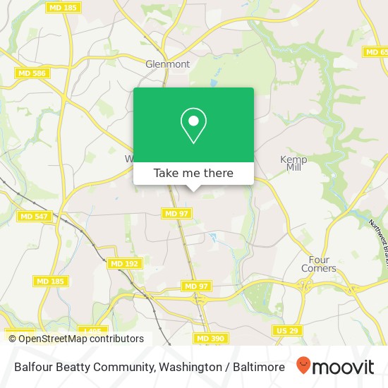 Balfour Beatty Community, 1200 McMahon Rd map