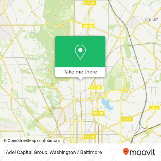 Adel Capital Group, 3529 14th St NW map