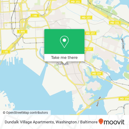 Mapa de Dundalk Village Apartments, 63 Shipping Pl